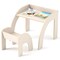 Plywood Kids Table and Chair Set with Spacious Safe Design and Ergonomic Seat